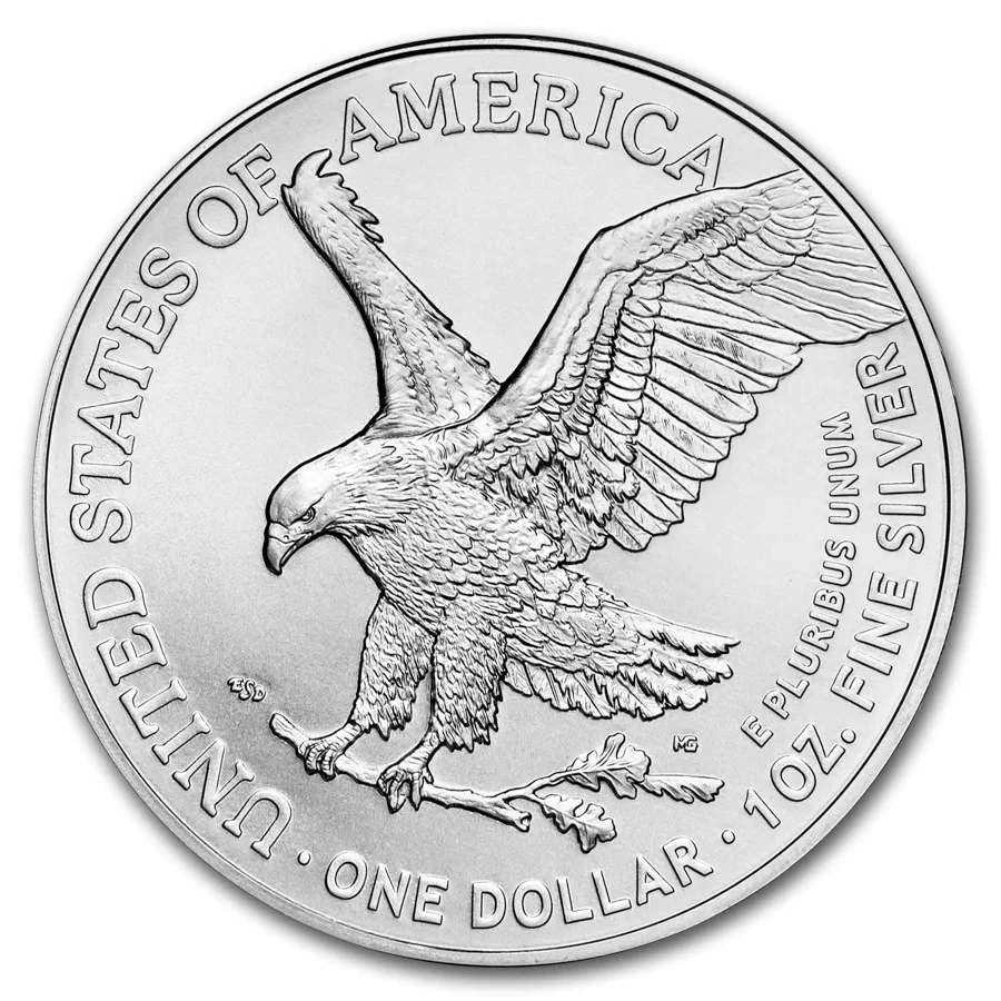 American Eagle One Ounce Silver Dollar (Random Year)